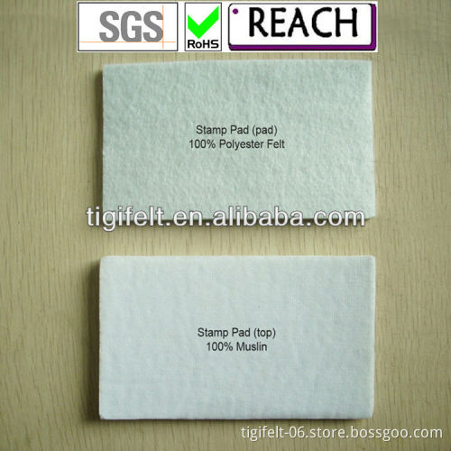 Eco-friendly Office Pigment Stamp Pad Non Toxic Office Felt Stamp Pad
